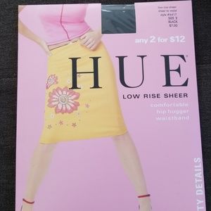 Hue Low Rise Sheer Stocking in SZ 2